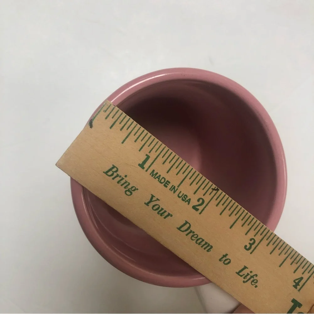 Gibson Joy Pink & White Latte Coffee Mug‎